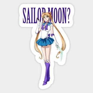 Is she...? Sticker